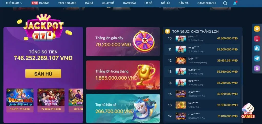 Các loại hình trò chơi và cá cược đa dạng tại 66b win